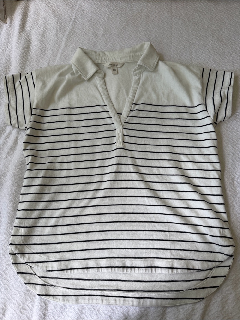 Garner Hill Vintage Short Sleeve knit Polo